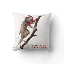 Funny Weiß Christmas Taxidermy Monkey | Lemur