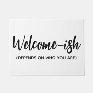 Funny Welcome Mat, Sarcastic Doormat, Wohngestaltu Fußmatte