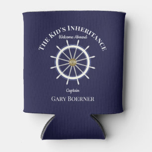 Funny Welcome on the Ship's Wheel Dosenkühler