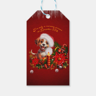 Funny Welpe Geschenkanhänger