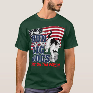 Funny Wenn du nicht mit dem Großen Hund laufen ble T-Shirt