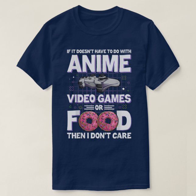 Funny, wenn es nicht mit Anime Video Ga zu tun hat T-Shirt (Design vorne)