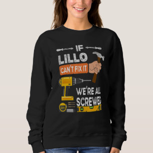 Funny, wenn Lillo es nicht reparieren kann, kann n Sweatshirt