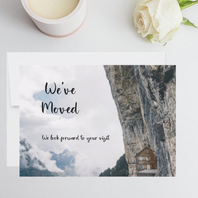 Funny Weve moved New Address Cliff House Ankündigung (Von Creator hochgeladen)