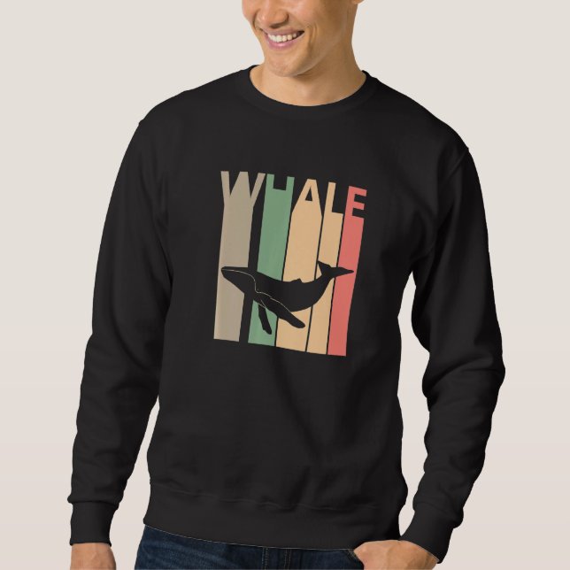 Funny Whale Costume Sweatshirt (Vorderseite)