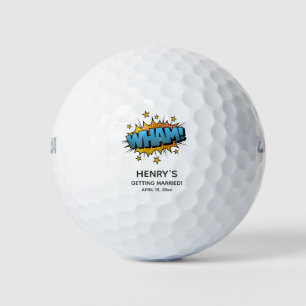 Funny Wham Bachelor Party Gastgeschenk Hochzeit Golfball