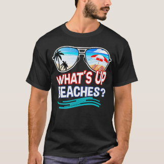 Funny Whatup Beaches Familienurlaub Matching T-Shirt