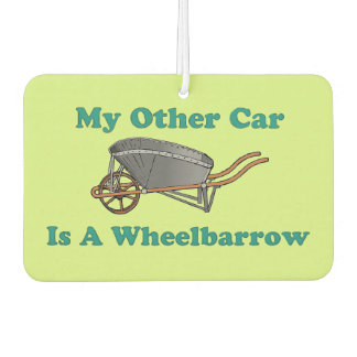 Funny Wheelbarrow Car Air Freshener Autolufterfrischer