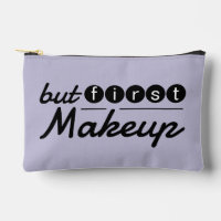Funny Whimsical Vintag Violet Makeup Travel