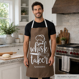 Funny Whisk Taker Schürze