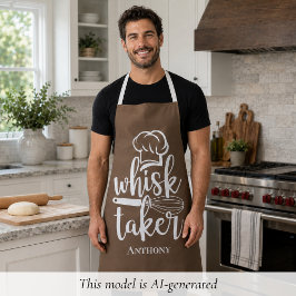 Funny Whisk Taker Schürze