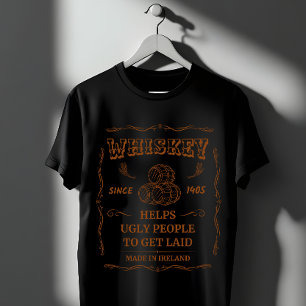 Funny Whiskey seit 1405   Vintag Irish Pub Gift T-Shirt