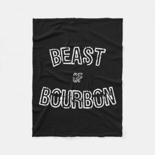 Funny Whiskey T-Shirt Bestie of Bourbon Geschenk Fleecedecke