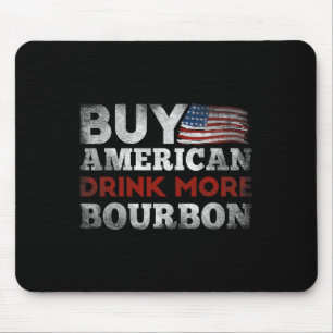 Funny Whiskey Zitat Us Flag kaufen American Drink Mousepad