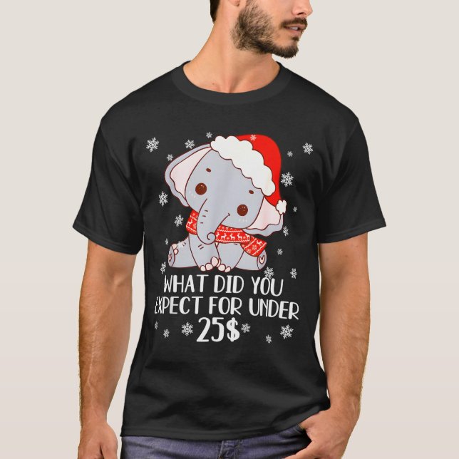 Funny White Elephant Pjs For Adults Under 15 20  T-Shirt (Vorderseite)