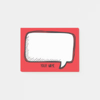 Funny White Talk Blase Roter Personalisierter Name