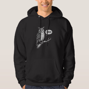 Funny Whowl Frage Hoodie