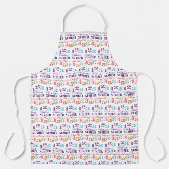 Funny, wie viele sind wir auf Bunco? Schürze (Vorderseite)