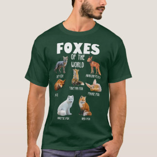 Funny Wild Animals Foes of the World of Lover T-Shirt