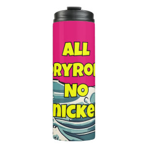 Funny Wild Schwimmer Getränkehalter Dryrobe Träger Thermosbecher