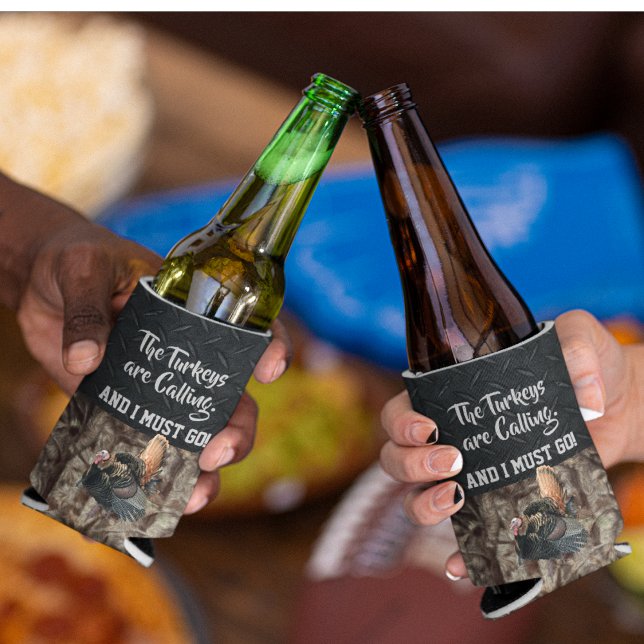 Funny Wild Turkey Jagdquote Bier Cooler Dosenkühler (Von Creator hochgeladen)