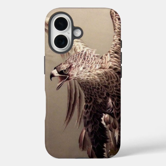 Funny Wildlife Bird Patriotic American Eagle Case-Mate iPhone Hülle (Rückseite)