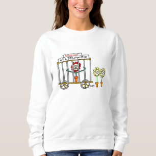 Funny Wildlower Gardener Cartoon T-Shirt Sweatshirt