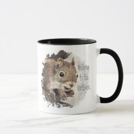 Funny, Willkommen im Nuthouse, Eichhörnchen, Tier Tasse