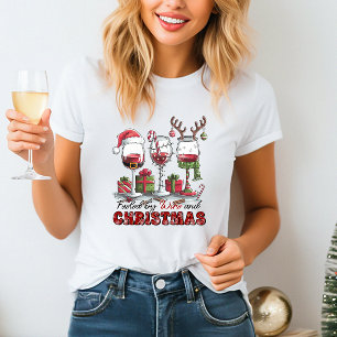 Funny Wine and Christmas Women's T-Shirt