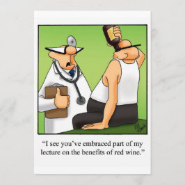 Funny Wine Degustation Party Einladungen