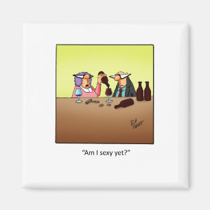 Funny Wine Geschenk! Magnet