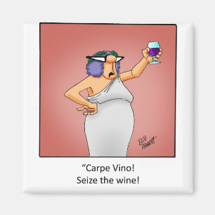 Funny Wine Geschenk! Magnet