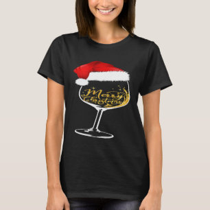Funny Wine Glass Weihnachten Weihnachten Weihnacht T-Shirt