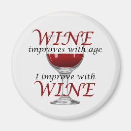 Funny Wine Improves Magnet