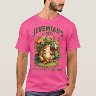 Funny Wine Lover Jeremiahs Weinkeller Boho Hütte C T-Shirt