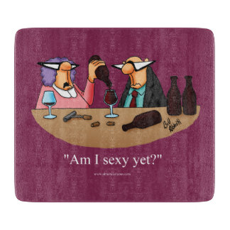 Funny Wine Spaß Cutting Board Schneidebrett