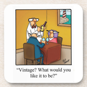 Funny Wine Spaß Untersetzer Set "Spectickles"