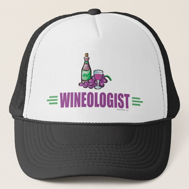 Funny Wine Truckerkappe (Vorderseite)