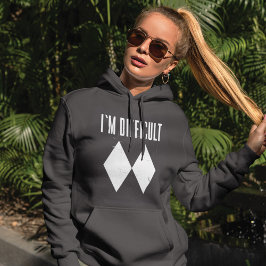 Funny Winter Sports Ski Mama Geburtstag Gag Hoodie