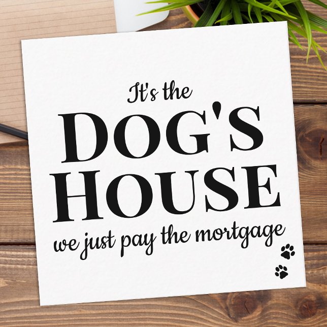 Funny Wir haben die Hundeschwebkarte verschoben Mitteilungskarte (Von Creator hochgeladen)