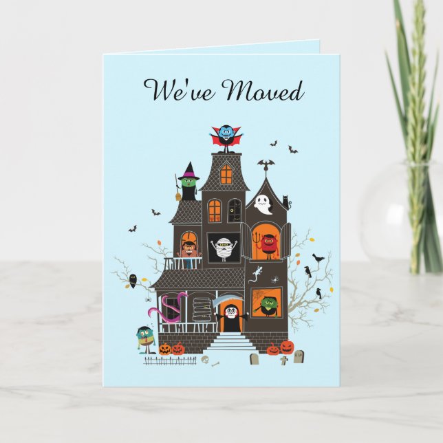 Funny, wir haben spöttisch Spuk Hausmenschen übert Ankündigung (Vorderseite)