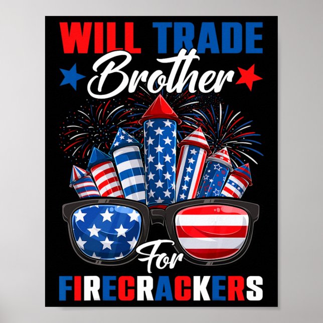Funny wird Brother gegen Feuerwehr tauschen Schwes Poster (Vorne)