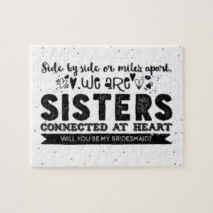 Funny wirst du mein Vorschlag für eine Bridesmaid  Puzzle