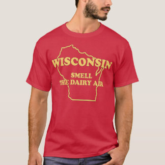 Funny Wisconsin Riech der Daily Air Vintag Wiscon T-Shirt
