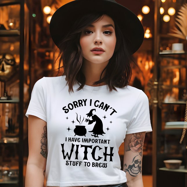 Funny Witch Stuff zum Brew T-Shirt (Von Creator hochgeladen)