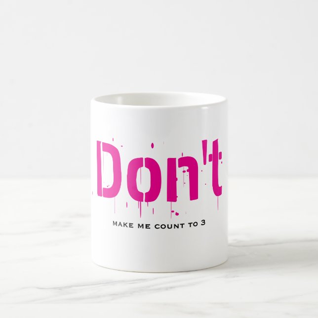 Funny Witty Clever Cool Minimalist Coffee Mug Kaffeetasse (Mittel)