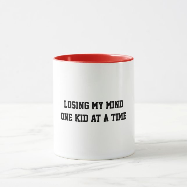 Funny Witty Clever Minimalist Coffee Mug Tasse (Zentrum)