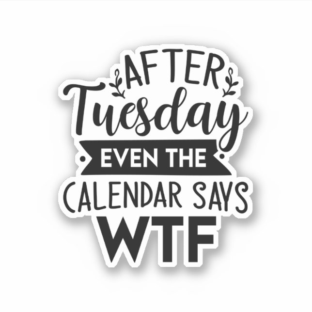 Funny Witty Sarcastic Redewendungen Aufkleber (Vorderseite)