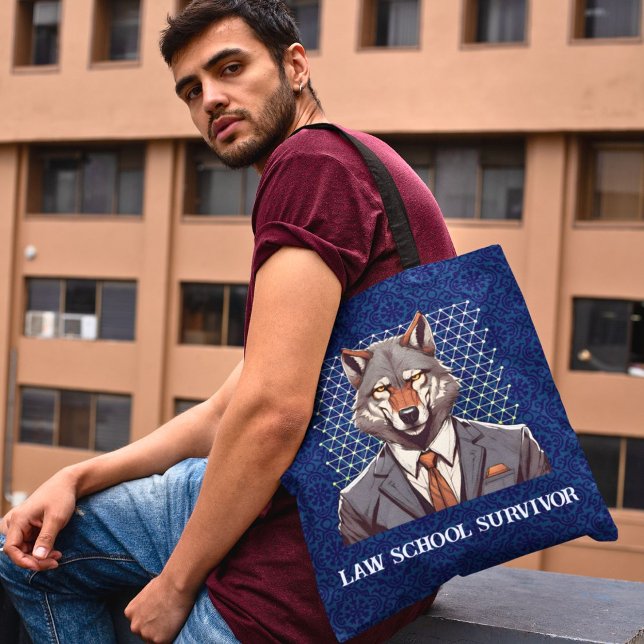 Funny Wolf Geschenk für Anwälte der Juristen (Funny Wolf Gift for Law Student Lawyer Enforcement)