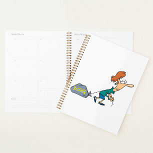Funny Woman Carry emotionales Gepäck Planer